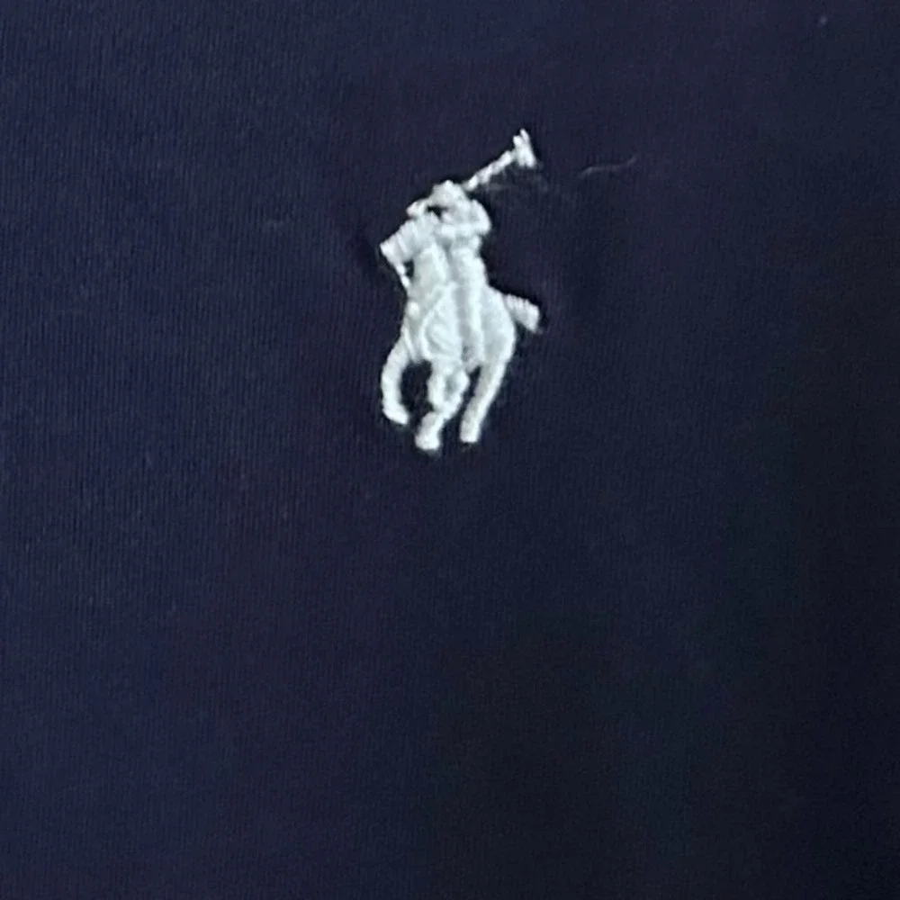 Polo Ralph Lauren Classic Fit Mens Navy Blue Polo Shirt Big Tall LG‎